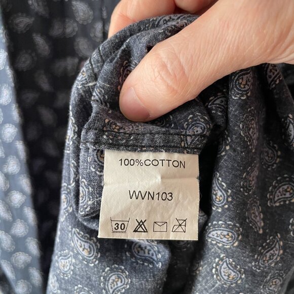 Western paisley-print shirt (unisex) 😎 - Picture 7 of 11